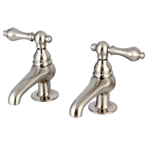 Restoration Basin Tap Faucet, Brushed Nickel